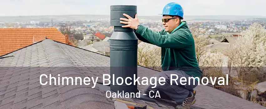 Chimney Blockage Removal Oakland - CA