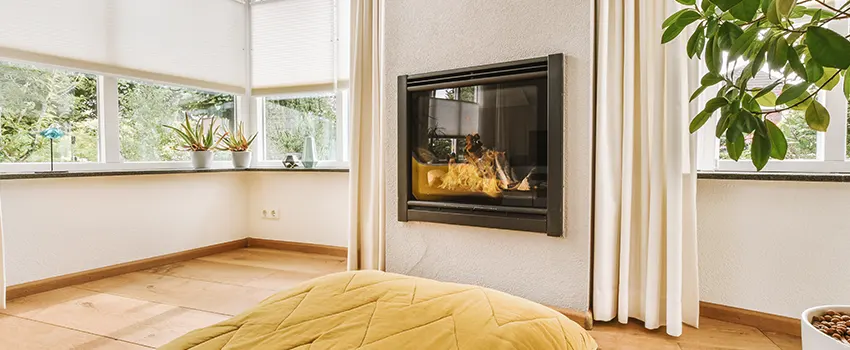 Residential Fireplace Ceramic Glass Installation in Oakland, CA