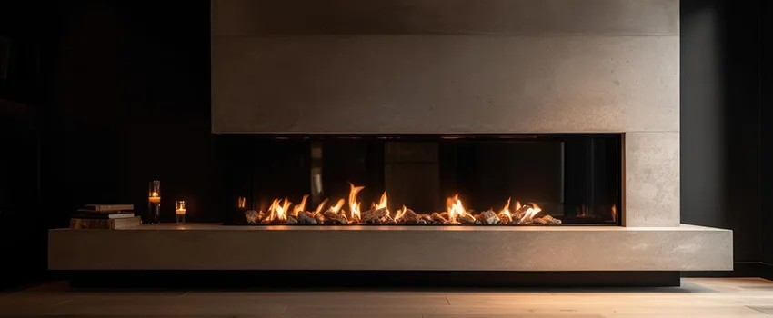 Gas Fireplace Ember Bed Design Services in Oakland, California