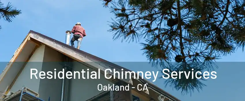 Residential Chimney Services Oakland - CA